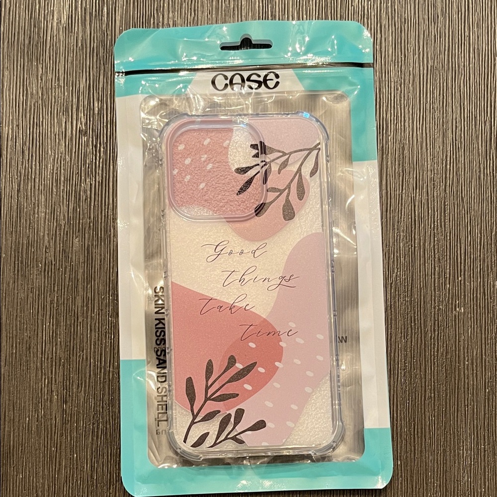 New IPhone 14 Pro inspirational quote phone case